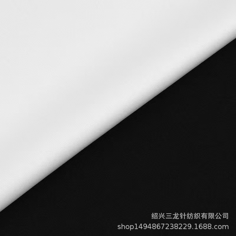 160-200克弹力直贡呢本白/漂白/印花底部涤氨针织弹力面料