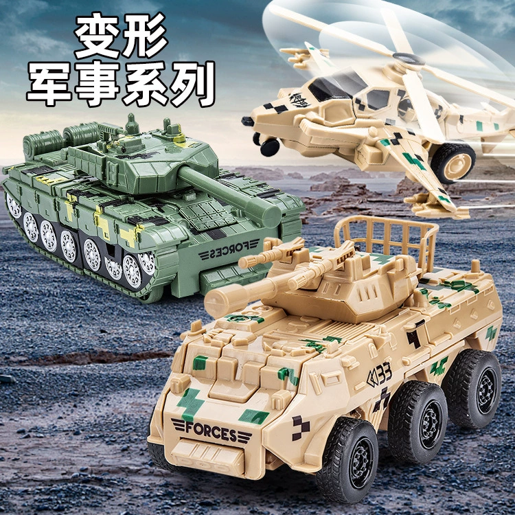 Transformer, toy car for boys, inertia tank, airplane, robot