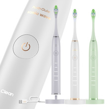 源头工厂V6续航260天跨境声波扫振电动牙刷杀软毛批发无线充电