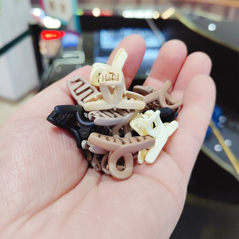 크로스 다크 브라운 혼합 머리 3cm [서리] 싱글