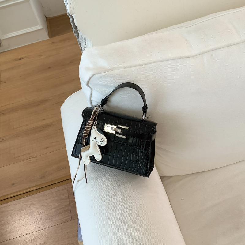 Bolso de tendencia transfronteriza para mujeres 2026 nuevo retro cocodrilo Kelly bolso de alto nivel de hombro bolso de mujer image 11