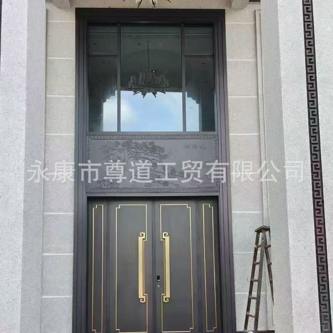 批发江西安义甲级锌合金别墅大门进贤镁合金别墅大门浮梁入户大门