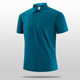 Ice-feeling Bead Half Zipper Polo Shirt Trendy Quick-drying Clothes Stylish Running Casual Men's Design Top with Vertical Collar