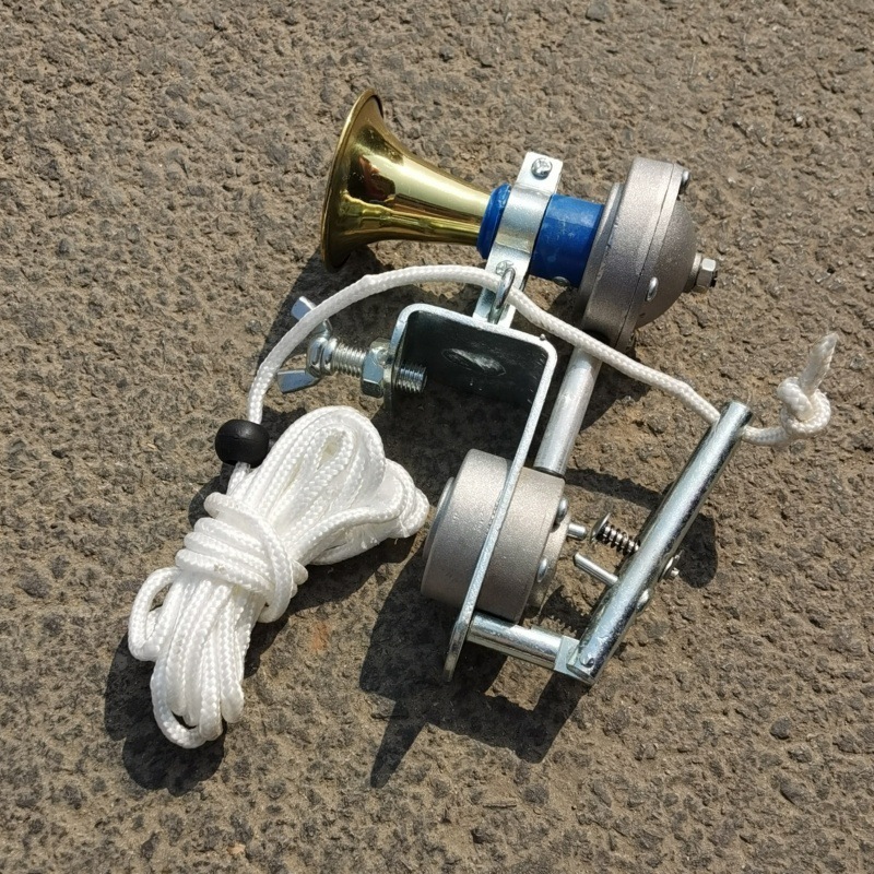 FJ-A音响列车紧急制动阀喇叭款 双进气口风笛警示喇叭列车放散阀