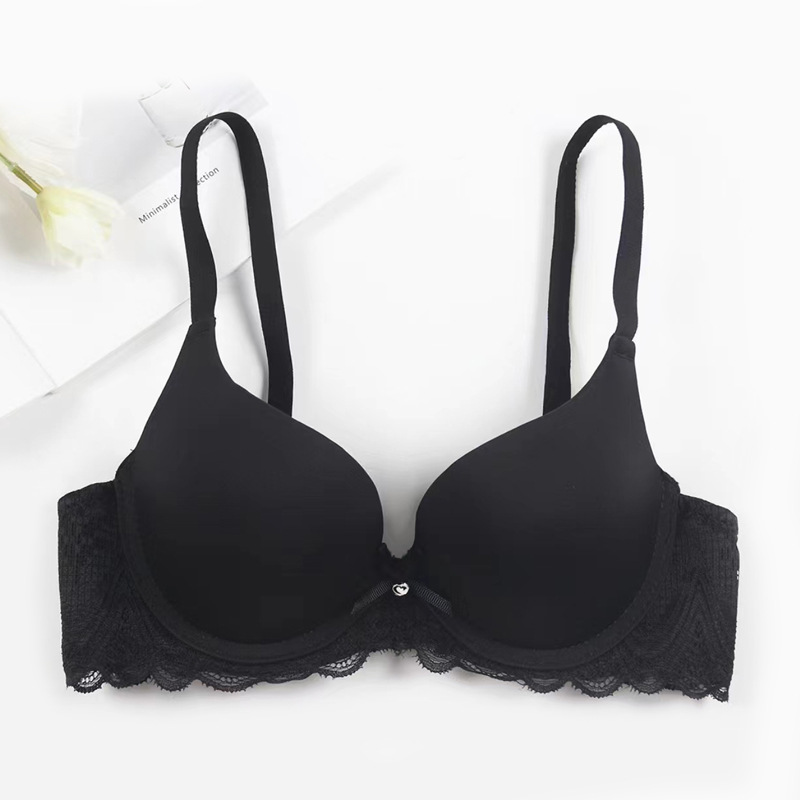 Shantou sostén en stock ropa interior del sudeste asiático de mujer tela de encaje transparente transpirable acúmulo cómodo sostén de mujer
