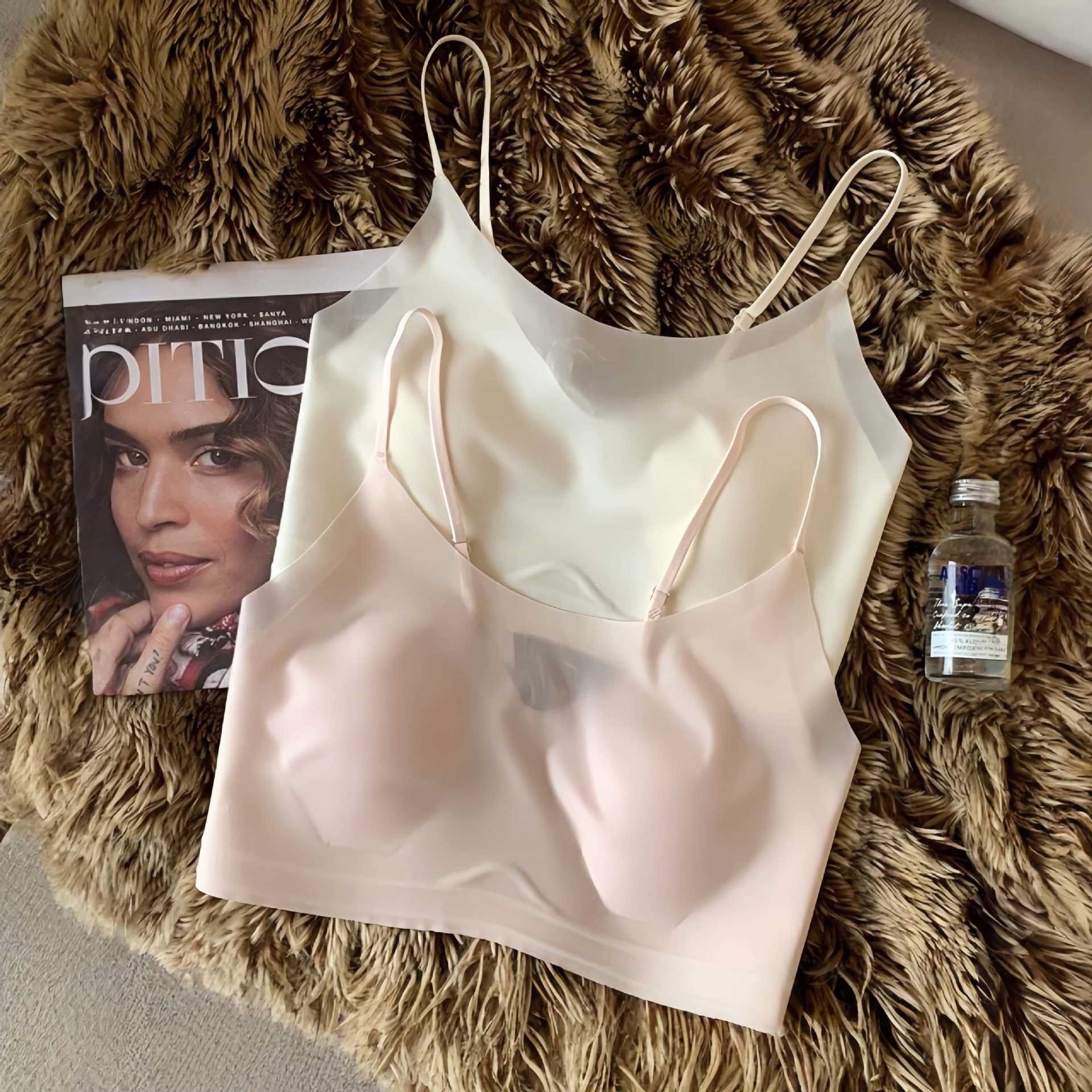 Seamless Ice Silk Bra