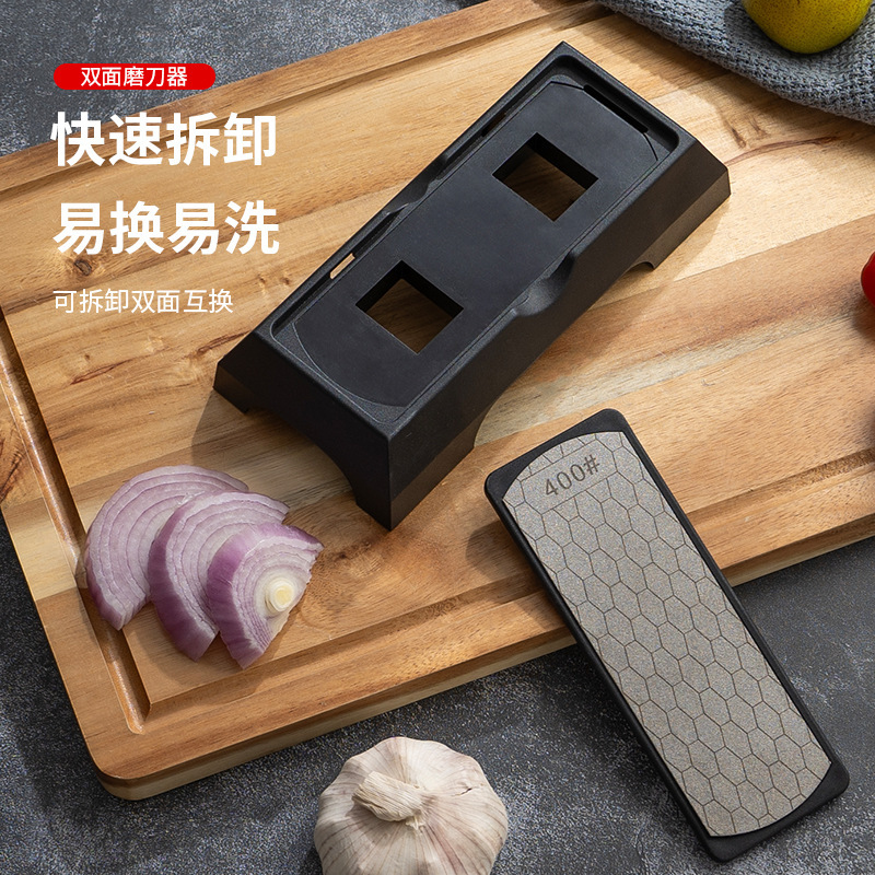 両面金刚砂研削器家庭用キッチン研削包丁快速研削棒蜂の巣型研削石板卸売り|undefined