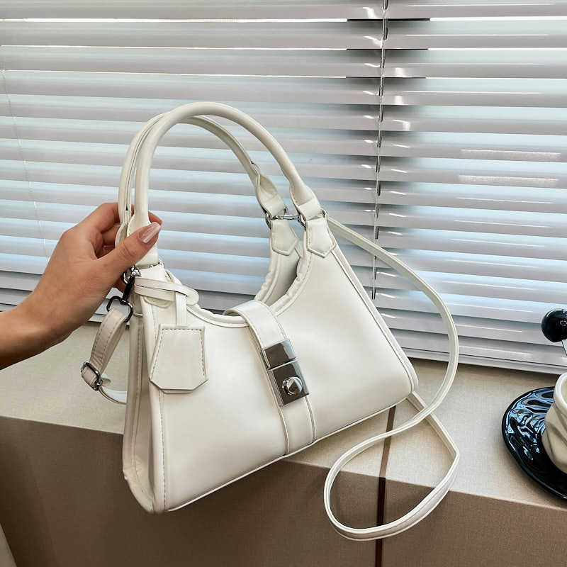 Bolso bandolera de un solo hombro de todo fósforo sentido de alta gama 2025 bolso de mujer de tendencia de moda transfronteriza bolso retro de nicho