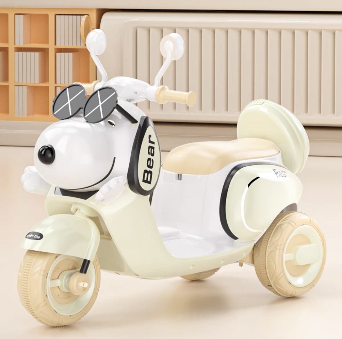 motocicleta eléctrica para niños, tricicletas para niños, niños y niñas, coche de batería para niños, coche de juguete de control remoto recargable