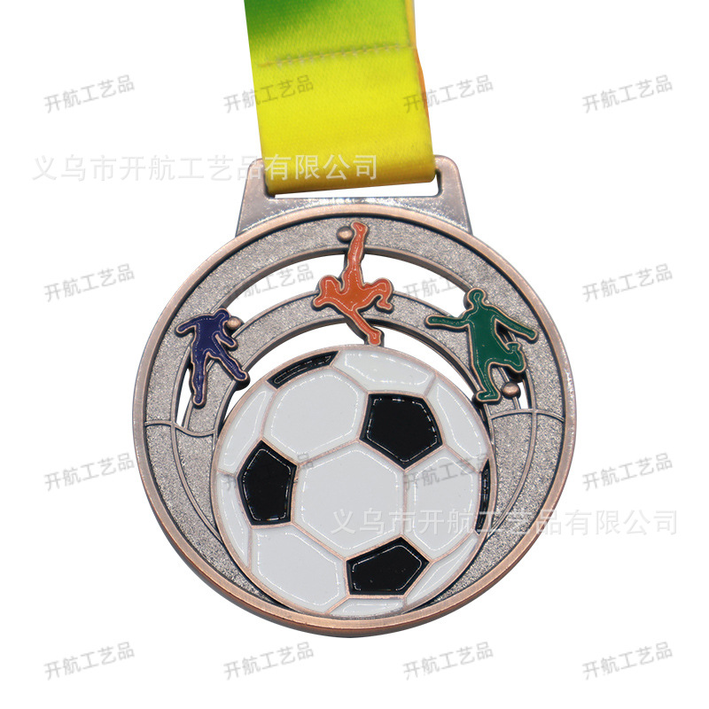 2 fútbol bronce
