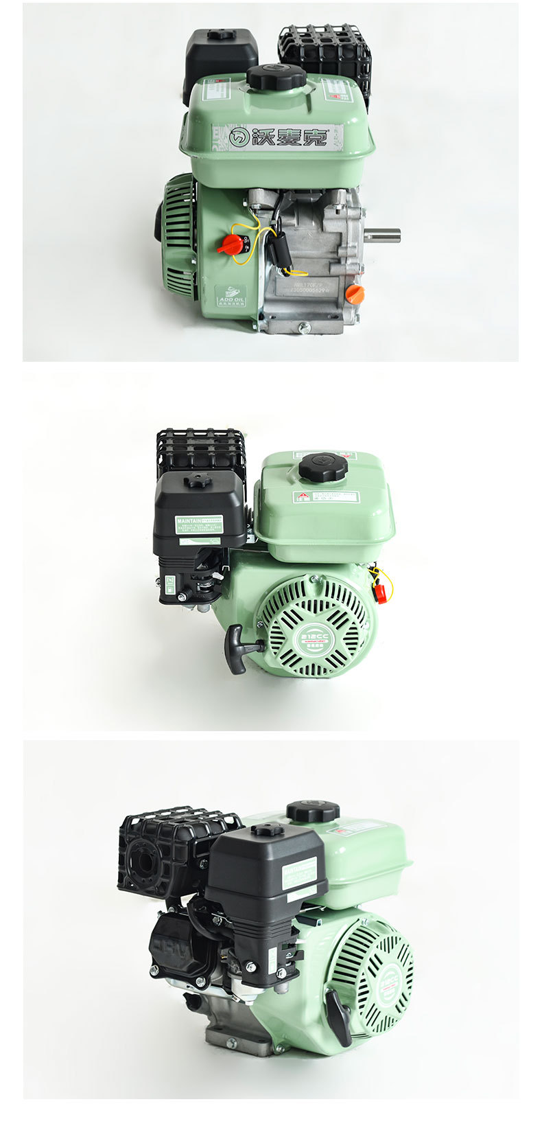 Manufacturer Wholesale 170F Gasoline Engine Single-Cylinder Four-Stroke Engine Agricultural Engine Marine Engine