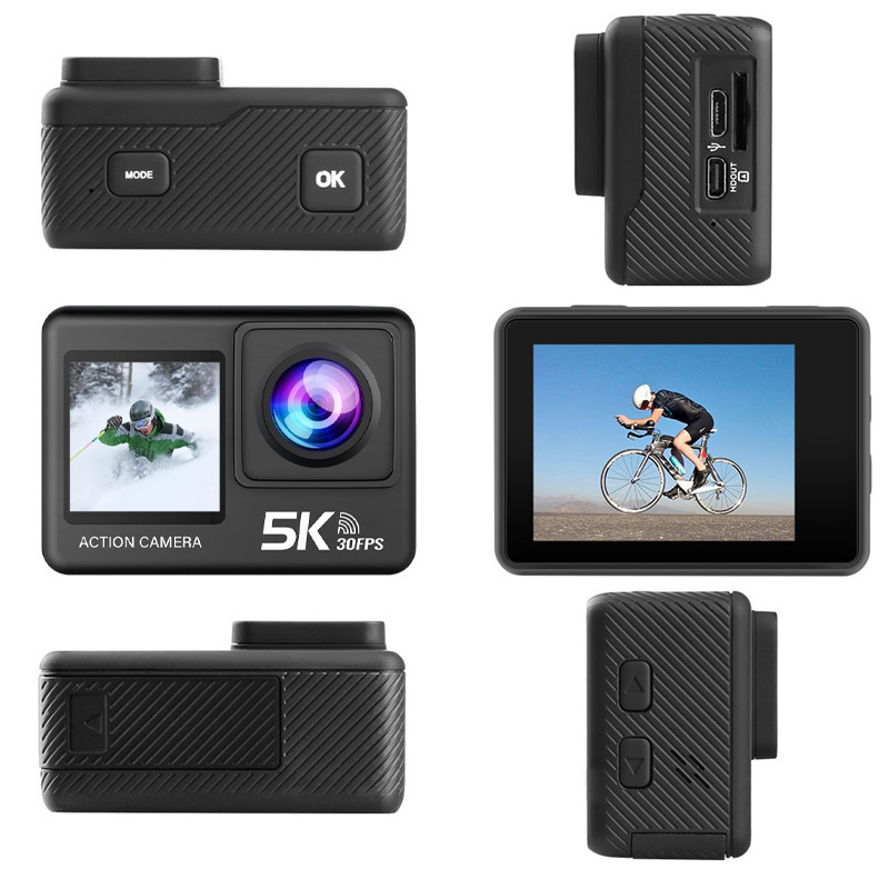 5k Sport Action Cam Camera跨境5k运动相机防抖防水4k运动摄像头|undefined