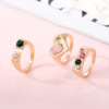 Advanced ring, design set, suitable for import, light luxury style, high-quality style, on index finger