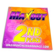 厂家直销PVC广告条幅活动宣传展示横幅喷绘布高清画面打孔批发