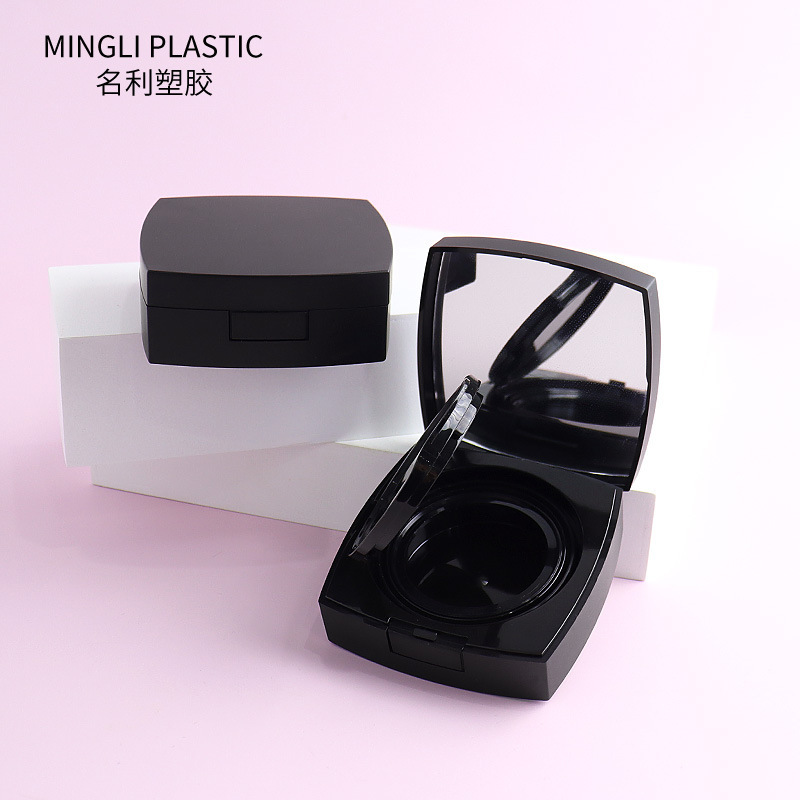 Factory Direct Sale 12g Flip-Top Square Cushion Box with Replaceable Inner Cushion for Bb Cream and Liquid Foundation, Empty Packaging Box Factory Direct Sale 12g Flip-Top Square Cushion Box with Replaceable Inner Cushion for Bb Cream and Liquid Foundation, Empty Packaging Box