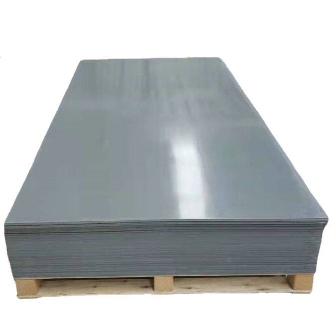 Procesamiento de chapa de PVC, chapa dura de alta densidad, engrosamiento duro, grado A, placa de caucho de PVC resistente a la corrosión, plástico duro de PVC fuerte