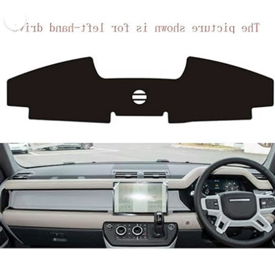 Suitable for the Dashboard Günəş əleyhinə siperlik - 20-23-models-land-rover-defender-11090130-l663-polyester-black-edge-right-hand-drive