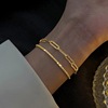 Design set, necklace, advanced universal bracelet, light luxury style