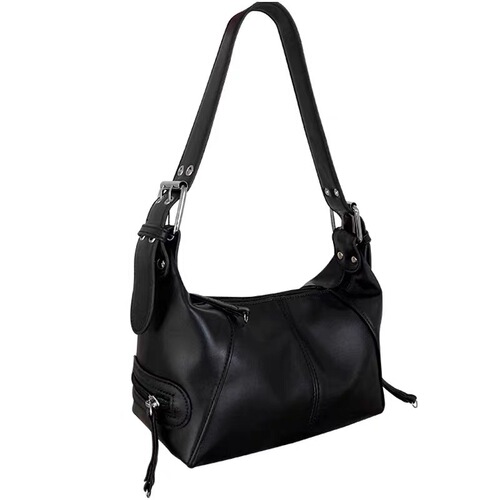 South Korea's 2024 niche design new women's bag, cool girl's retro shoulder bag, hand bag, armpit bag