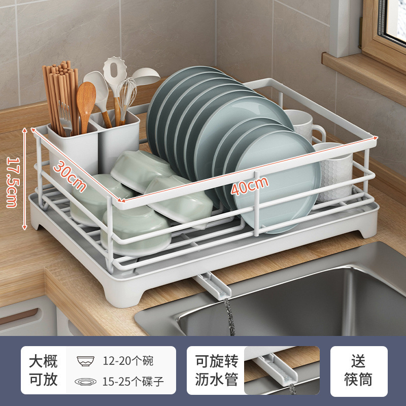 Platos de cocina Rejilla de almacenamiento para vajilla Rejilla para encimeras de fregadero Rejilla para platos Rejilla para drenaje Rejilla para platos Caja de almacenamiento para platos