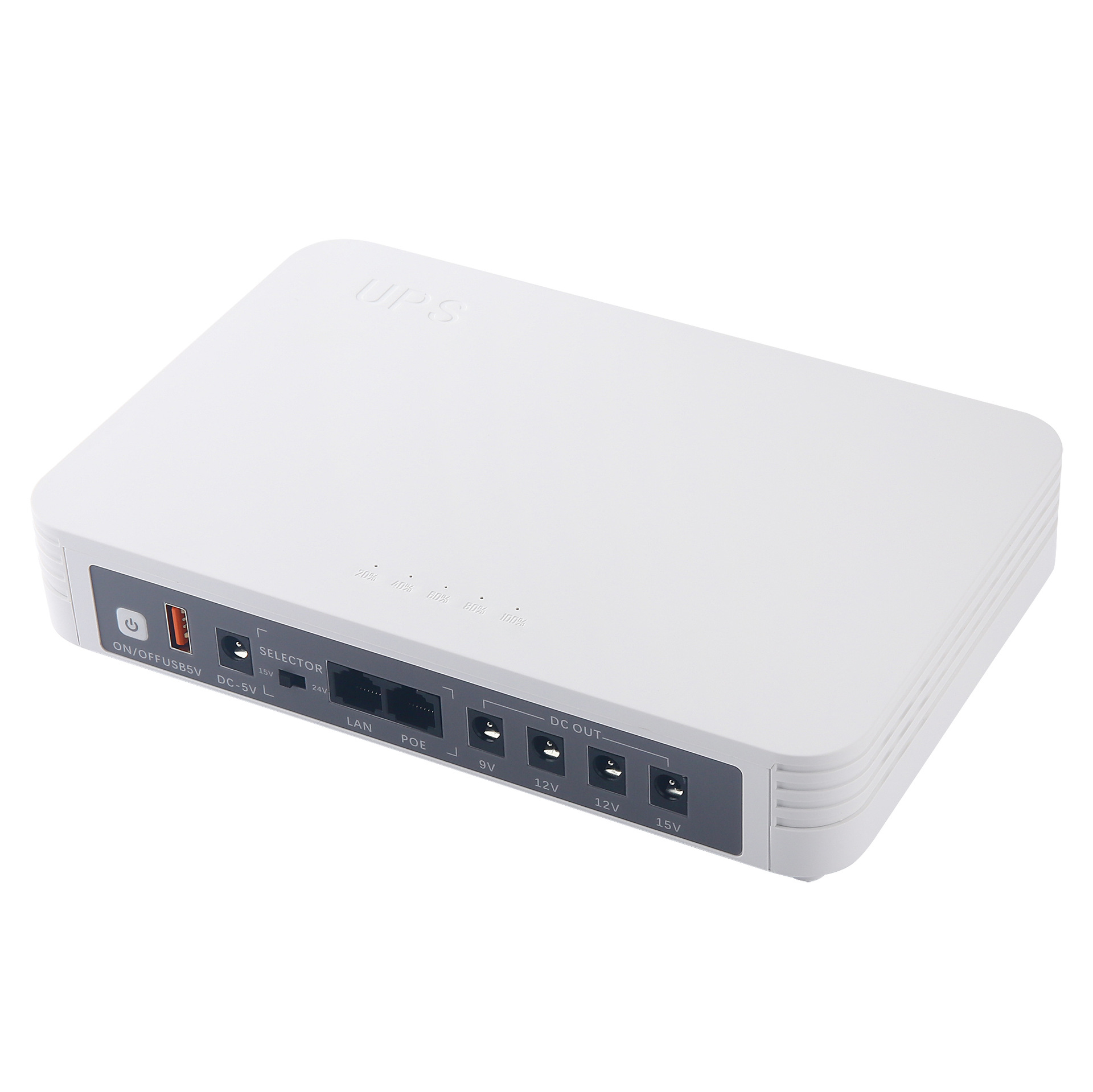 miniUPS fuente de alimentación ininterrumpida 5V9V12V router luz gato cámara poe fuente de alimentación