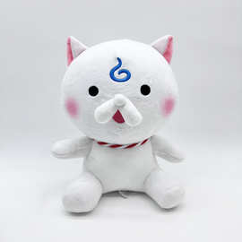 跨境新款 hololive Sakura Miko plush 樱巫女猫咪毛绒玩偶公仔