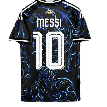 2627 Copa del Mundo Argentina fans edición de Messi 10 Dybala 21 camiseta de fútbol se puede enviar a través de la frontera