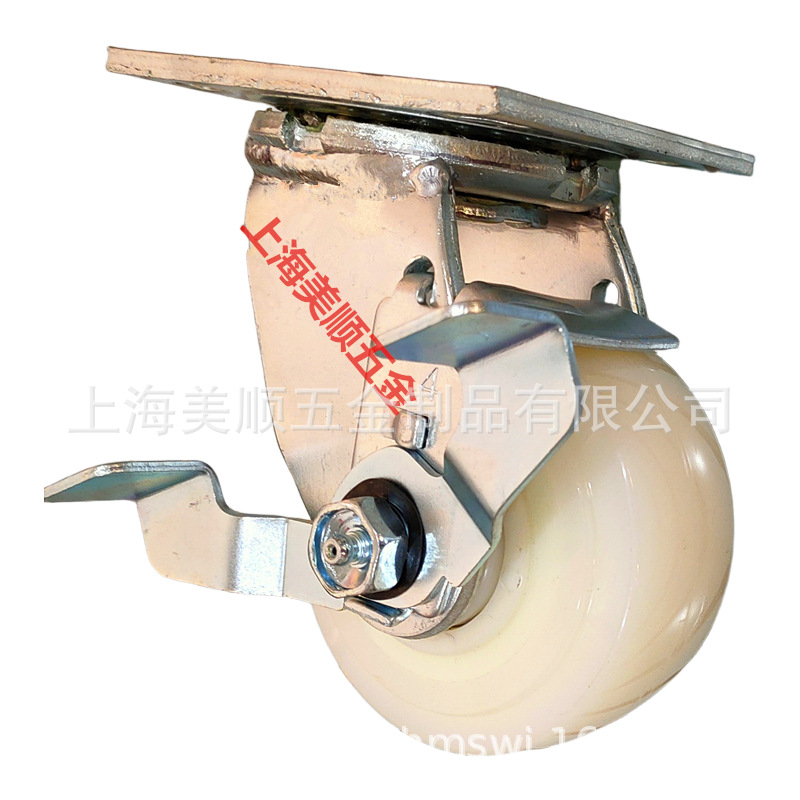 直供美顺4系列4寸重型轮径100mm轮宽50mm仓储 物流机械设备万向轮