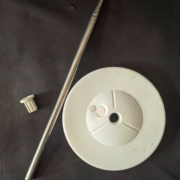 Normal 2 meters, separate telescopic rod + white blockage + small round seat (1 set)