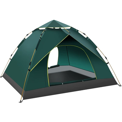 Outdoor Camping Equipment, Avtomobil dam çadırları - dark-green-two-doors-without-windows-double