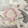 S492 pink tulip bracelet