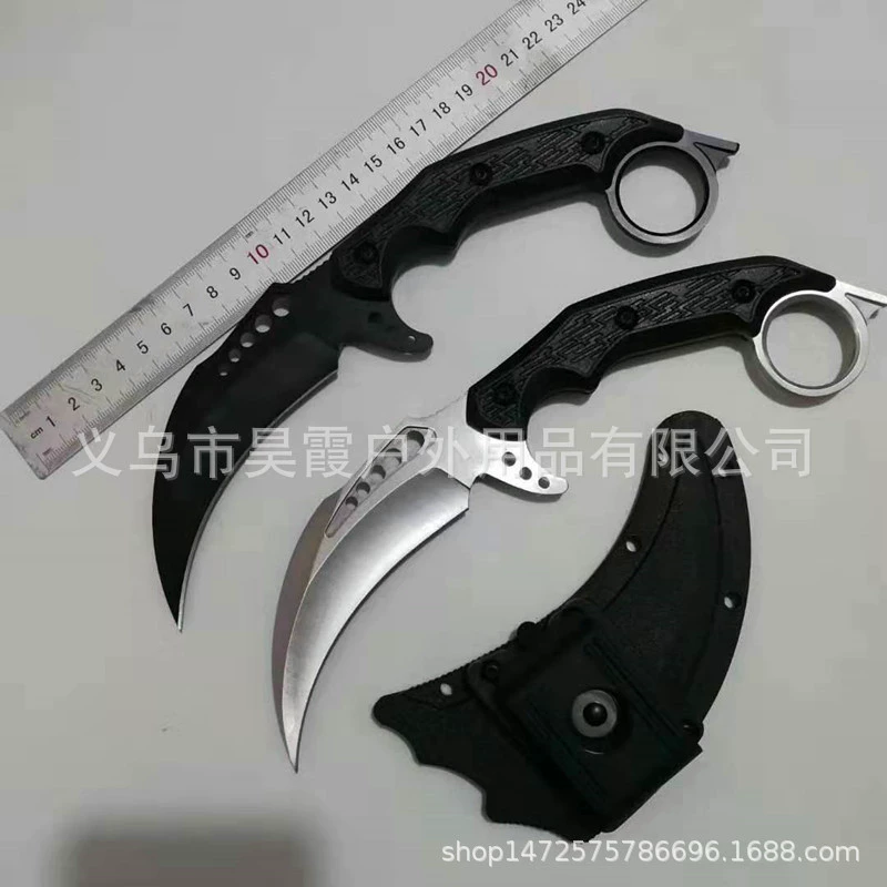Обходной нож когтя CSGO периферии, наружный твердость, портативный наружный самозащита, коготь орла нож специальный боевой нож необладающий кромкой