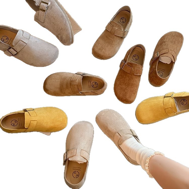 Mocasines Planos para Mujer de Piel Sintética para Primavera y Otoño