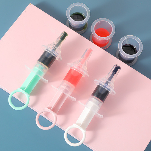 Infant Medicine Feeding Magic Children's Syringe Nipple Baby Toddler Juice Drinking Anti-Choking Feeding Medicine Factory Drop Shipping