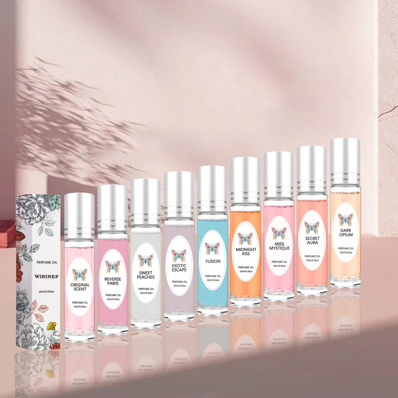 50g Weight Perfume Type Of Cosmetics Plastic Material Multicolor Pattern Casual, Vacation Style Multicolor Casual Vacation Perfume Personal Care 9