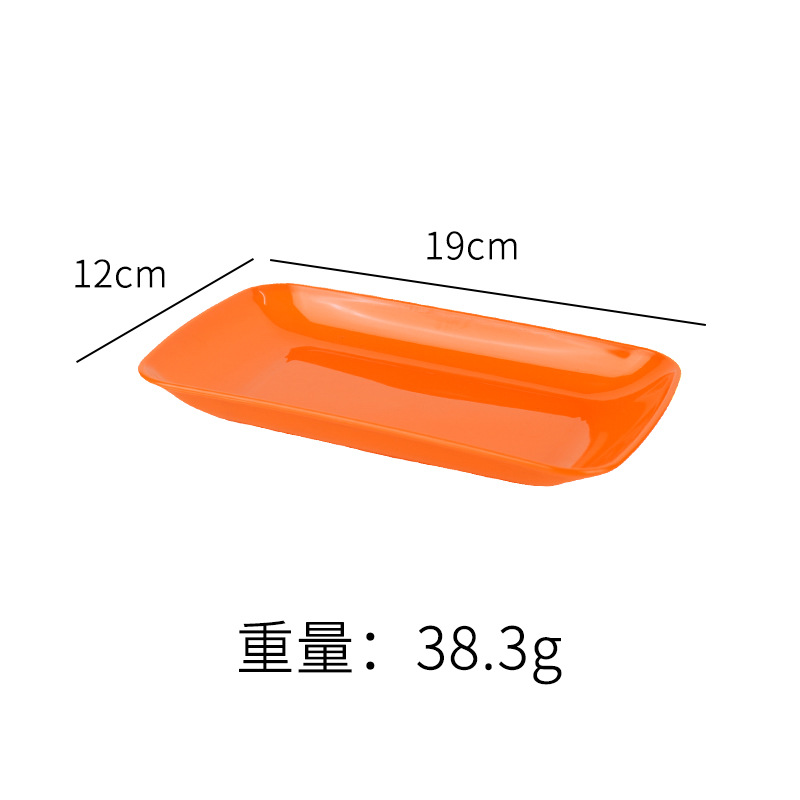 Plato especial para plato de salchicha de porcelana, plato de bocadillos rectangular, plato de parrilla, platos de platos, platos comerciales al por mayor