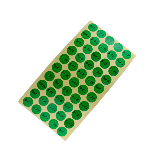 Green RoHS Copper Paper Dry Glores Gas Green Oval Environmental…