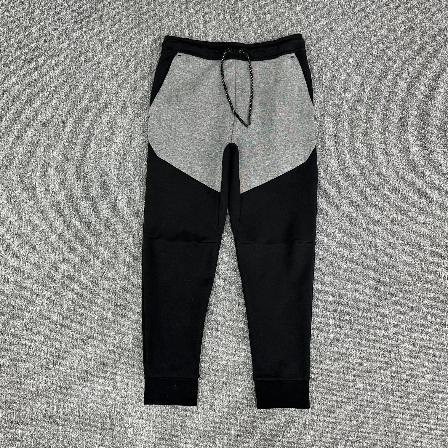 CU4 Bolsillo de goma a juego de color de punto para hombre, pantalones casuales de nuevo estilo transpirables, pantalones deportivos de entrenamiento para correr 496