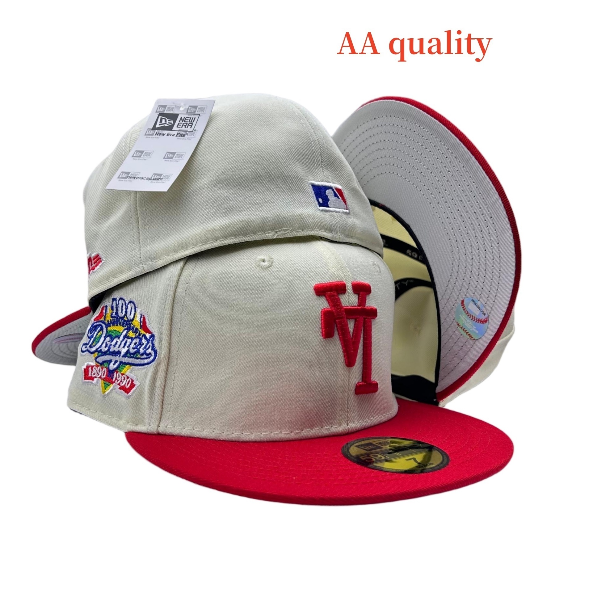 Nuevo comercio exterior transfronterizo MLB sombrero de béisbol estilo hip-hop moda tamaño sombrero de alta calidad