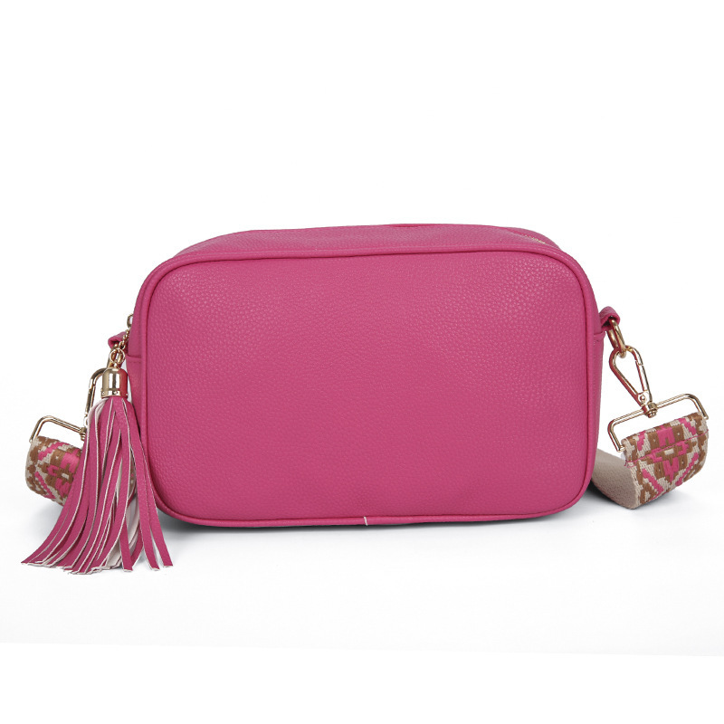 Bolso con flecos 2024, estilo étnico europeo/americano, pequeño para mujer, venta caliente en Amazon, venta transfronteriza