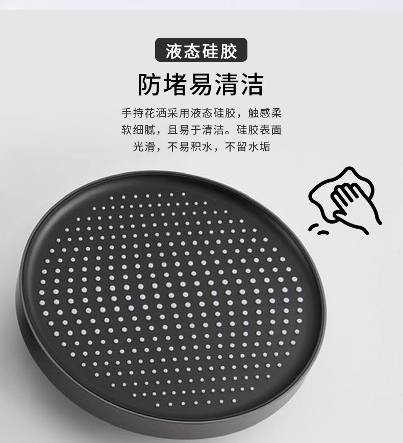 A complete set of shower heads and showers in stock, a complete set of household bathroom cold and hot handheld pressurized shower heads and showers undefined