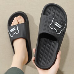 男性は夏の靴の季節の家庭の室内の大きいサイズの入浴の浴室の滑り止めの女性のカップルの家庭の柔らかい底の外はevaを着て涼しいです。