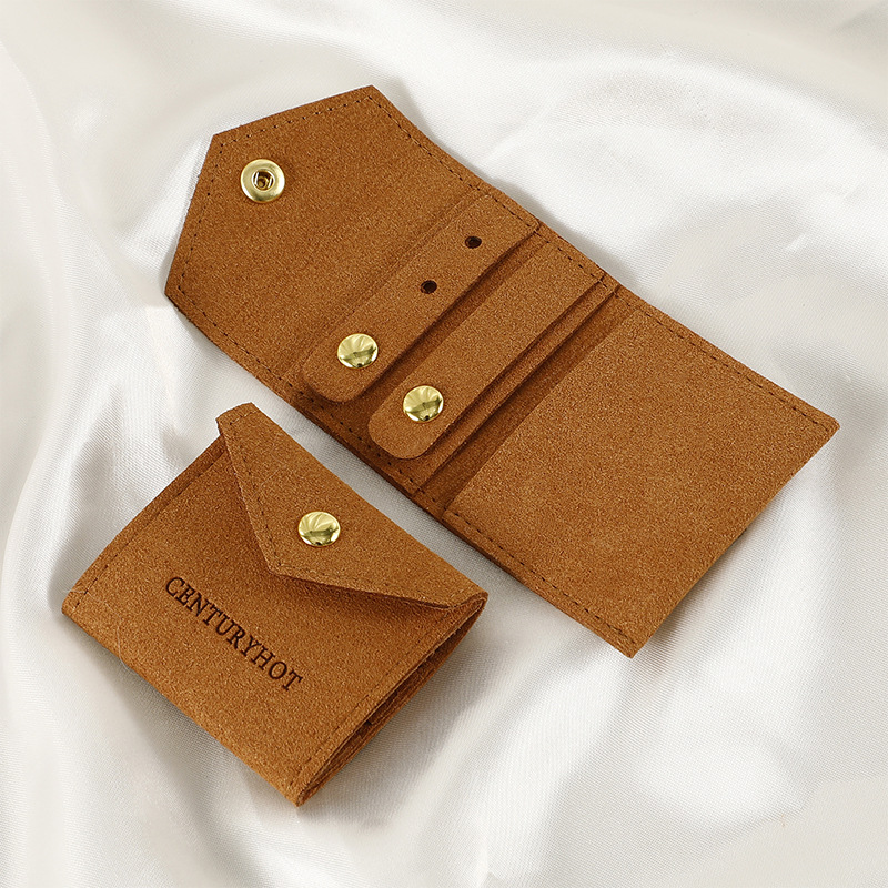 1 Pièce Super-filament Élégant Femme Style Simple Vacances Voyage Selfies Couleur Unie Sacs D'emballage Bijoux display picture 5