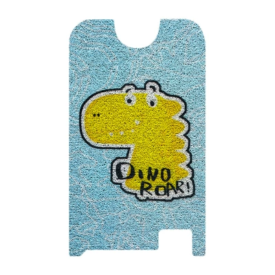 small Fanta electric car mat – Electric vehicle foot mat - yellow-dinosaur-table-bell-small-fanta