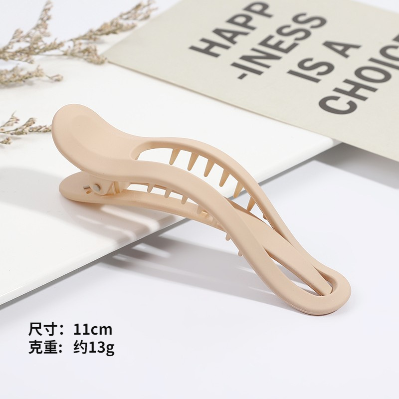 Accesorios para el cabello coreanos Clip de sensación premium de verano Clip de tiburón en la parte posterior de la cabeza