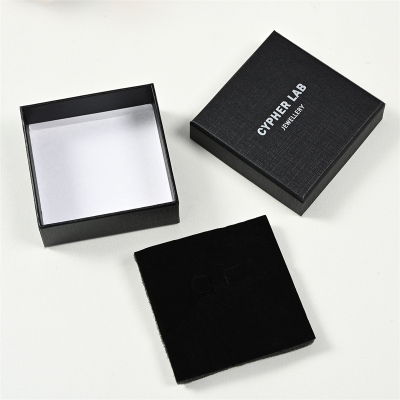 厂家批发韩版耳钉盒时尚气质小清新一对装耳钉礼盒首饰盒饰品盒