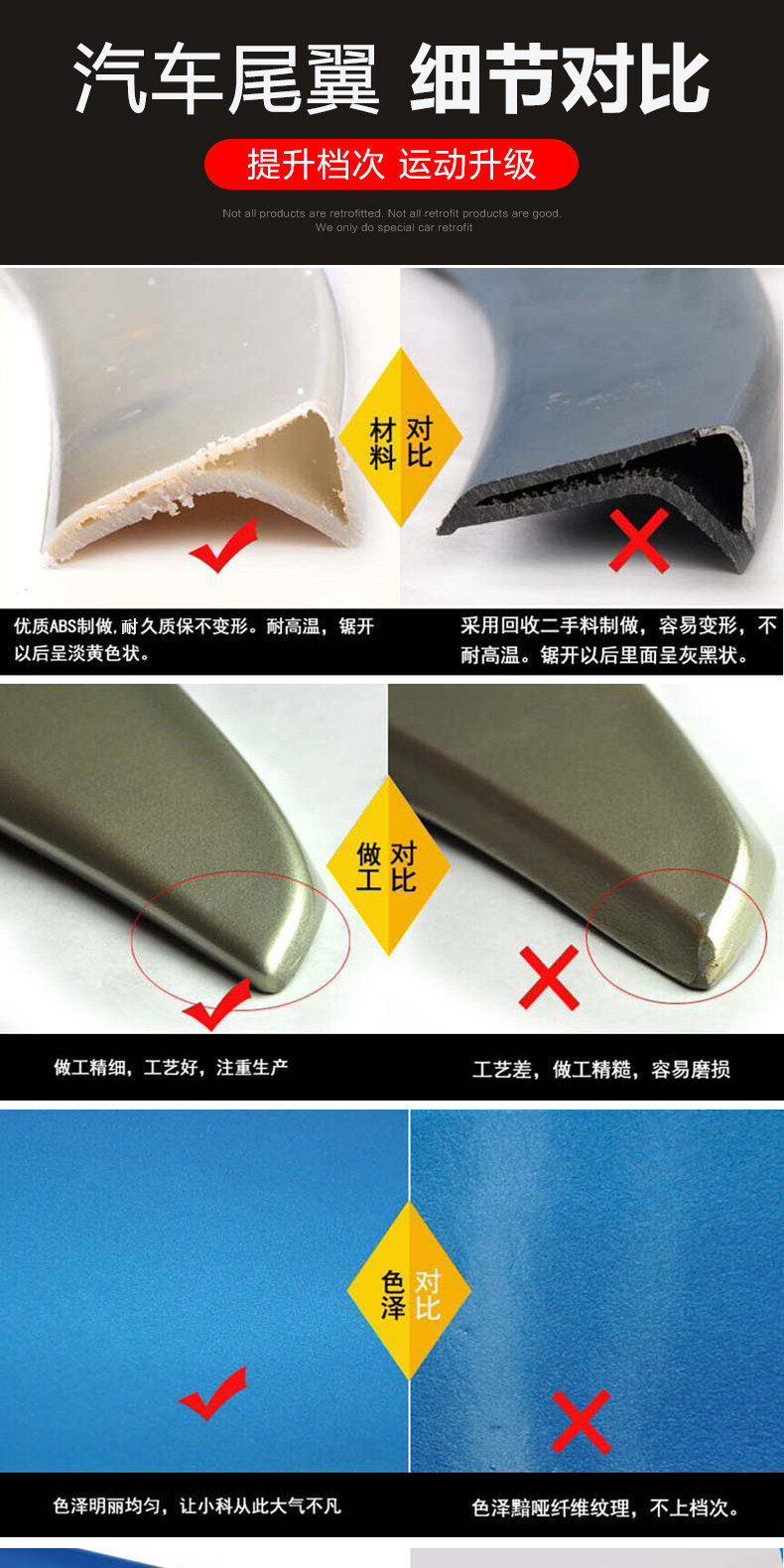 Xpeng X9 Rear Wing 2024-2026 Model Xpeng X9 Extended Range Version Modified Roof Wing No-Drill Wind Deflector Car Spoiler