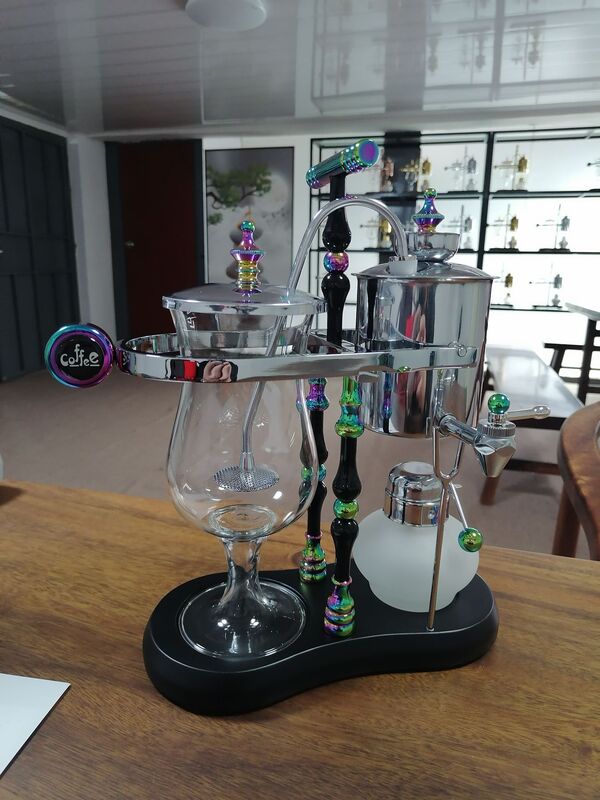 Factory wholesale Belgium coffee pot household semi-automatic coffee machine Factory wholesale Belgium coffee pot household semi-automatic coffee machine