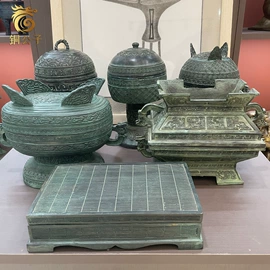 仿古青铜器;其他装饰摆件;景观雕塑