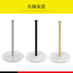 北欧大理石ティッシュホルダーキッチンテーブルティッシュホルダー縦型ロールホルダーラップ収納棚卸